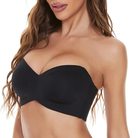 ((Buy 1 Get 1 Free)) Full Support Non-Slip Convertible Bandeau Bra